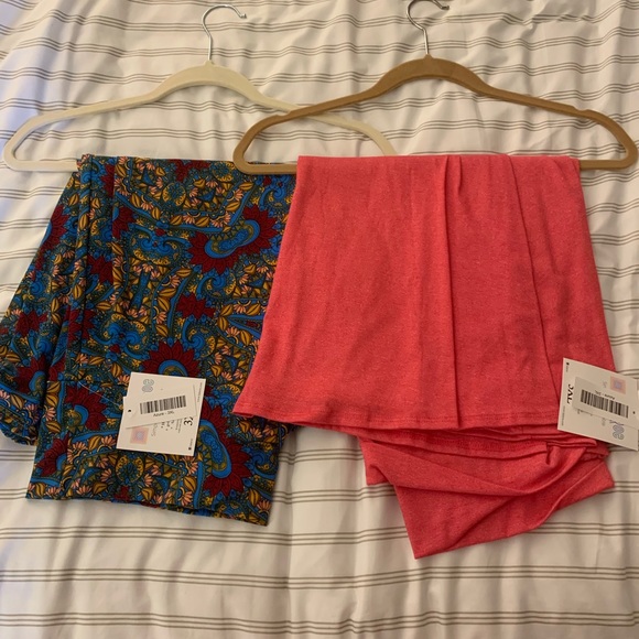 LuLaRoe Dresses & Skirts - Set of 2 Lularoe Azure skirts size 3XL